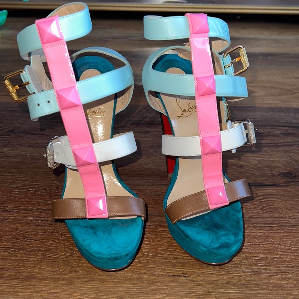 Christian Louboutin platform heels